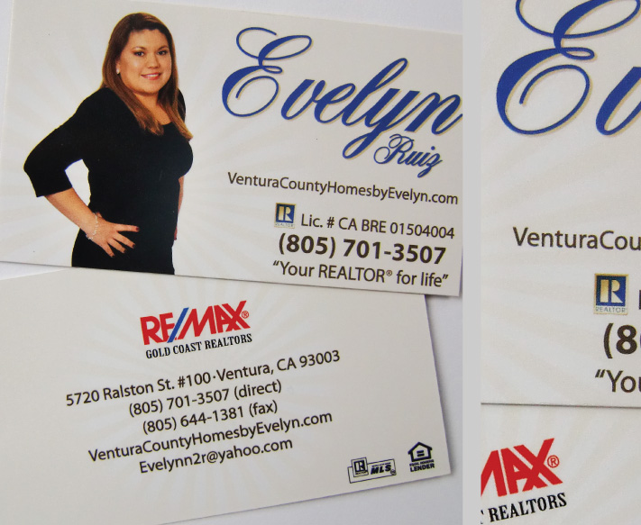 Evelyn Ruiz Business Cards